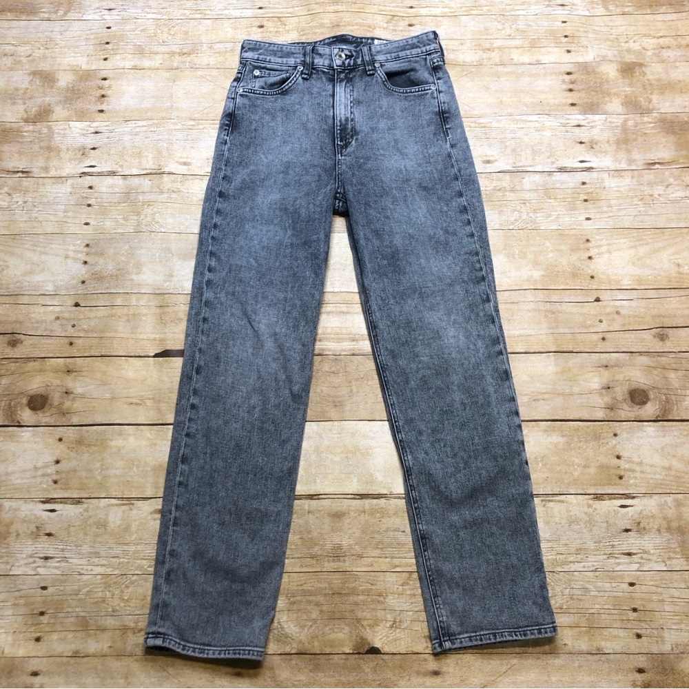 Rag & Bone Nina High-Rise Ankle Cigarette Jeans In Dusty Trail